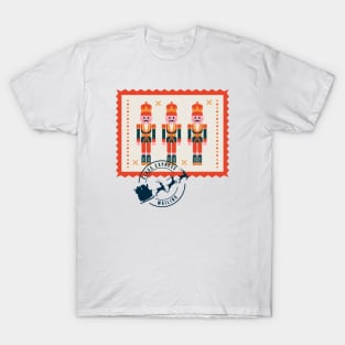 Christmas Soldiers: Vintage Style T-Shirt